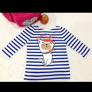 GYMBOREE Girl Diamond in the Ruff Tee 4 NWT